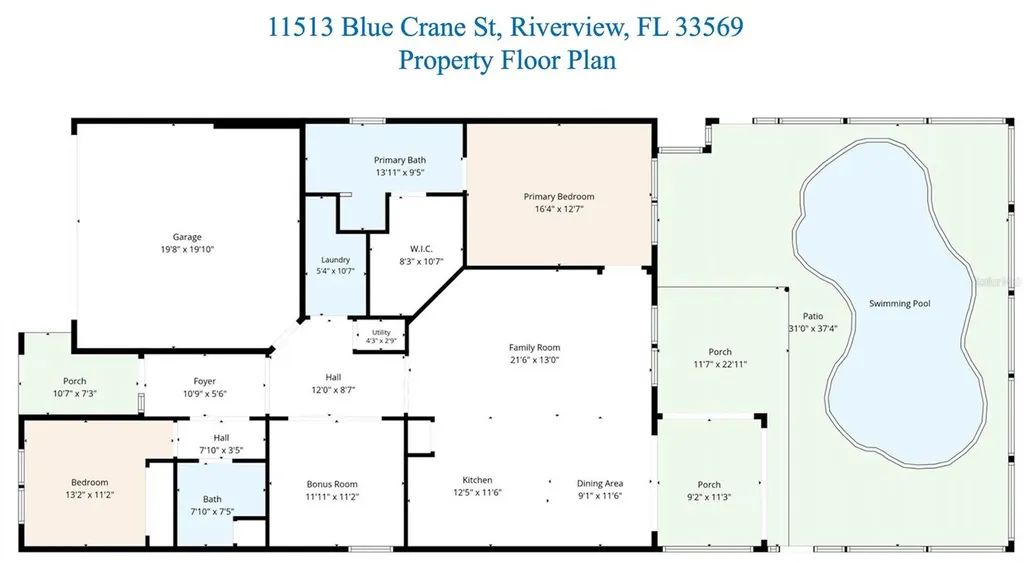 11513 Blue Crane Street Riverview FL 33569