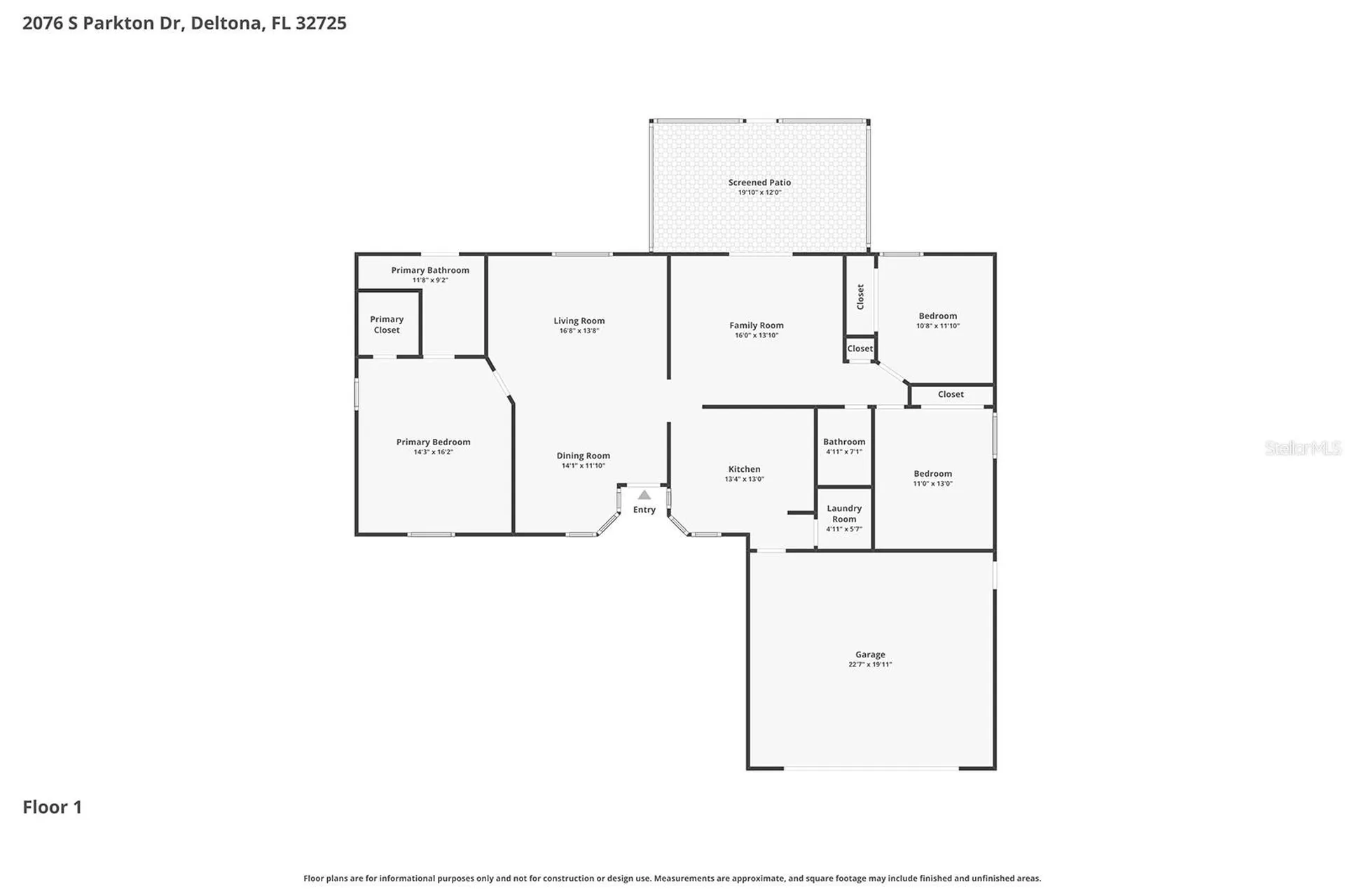 2076 S Parkton Drive Deltona FL 32725