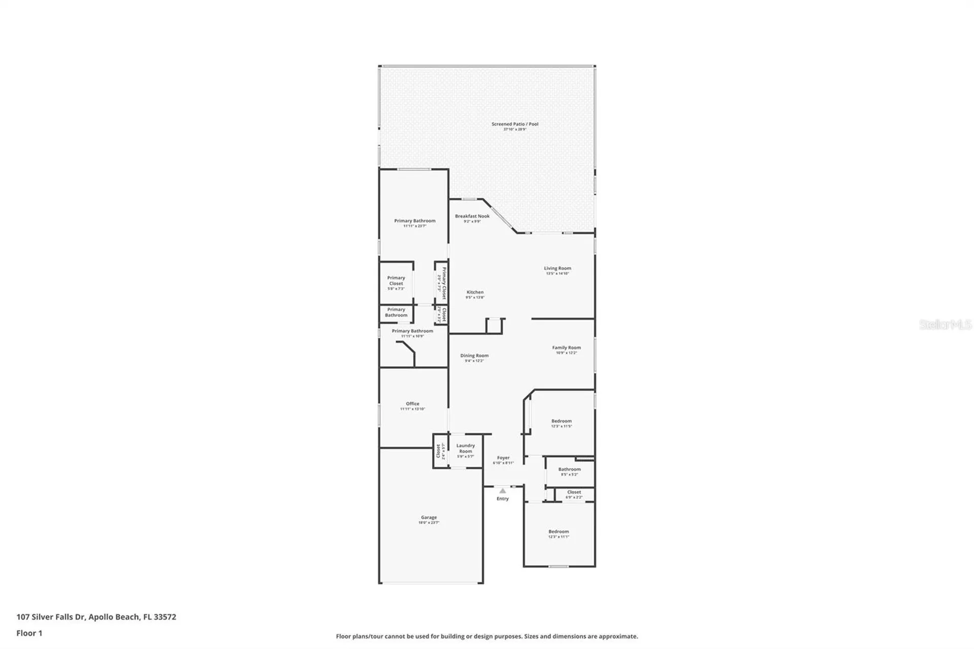 107 Silver Falls Dr Drive Apollo Beach FL 33572