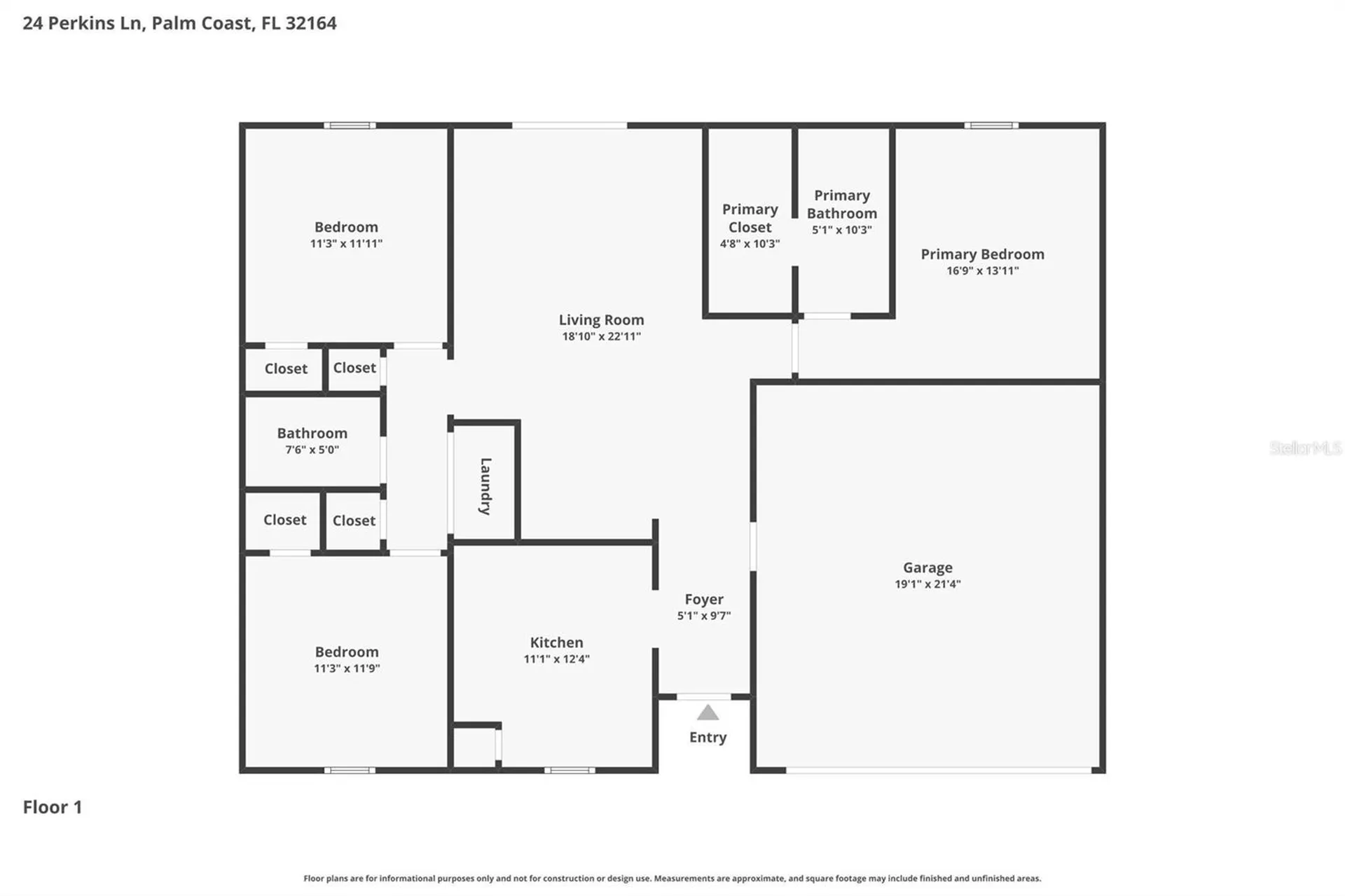 24 Perkins Lane Palm Coast FL 32164