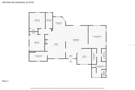 495 Fisher Road Ocklawaha FL 32179