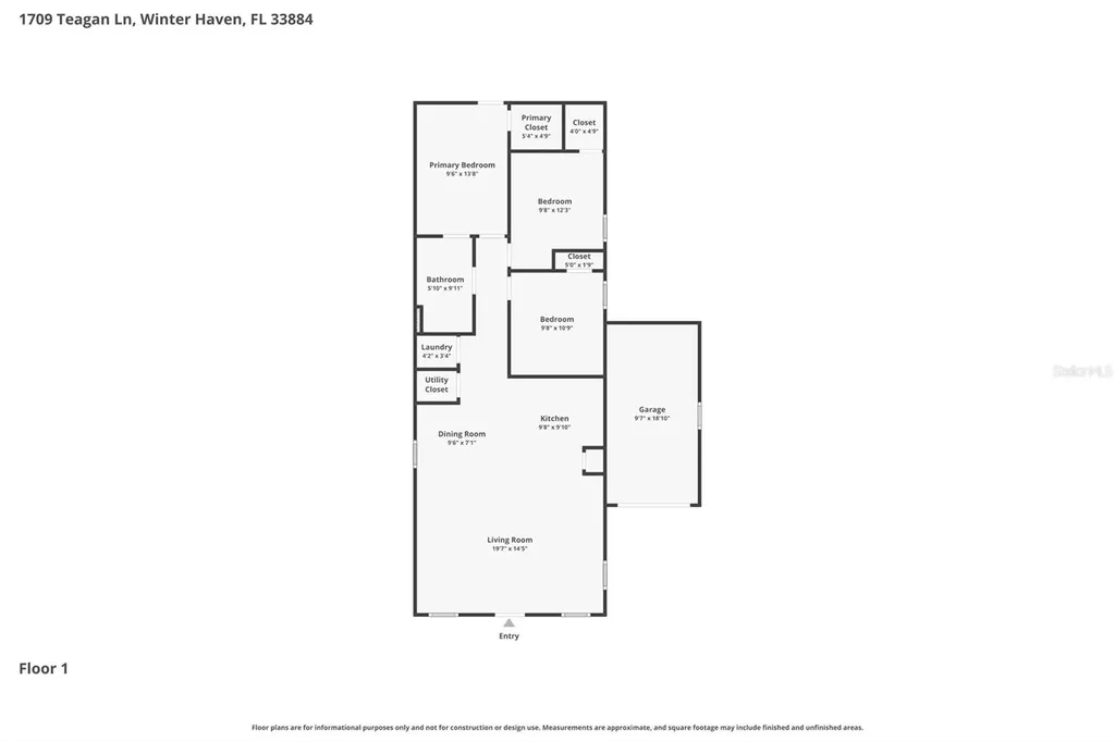 1709 Teagan Lane Winter Haven FL 33884