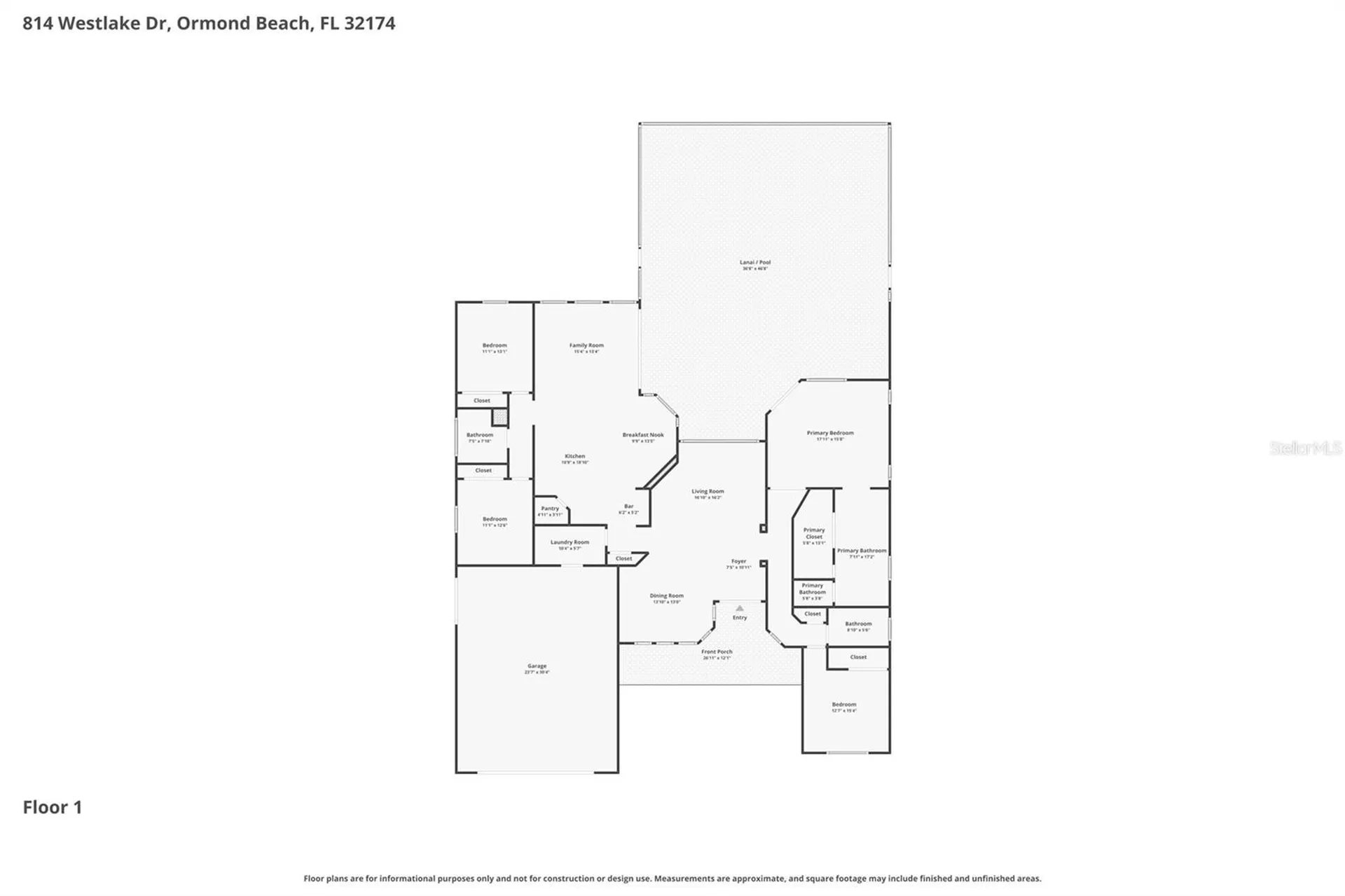 814 Westlake Drive Ormond Beach FL 32174
