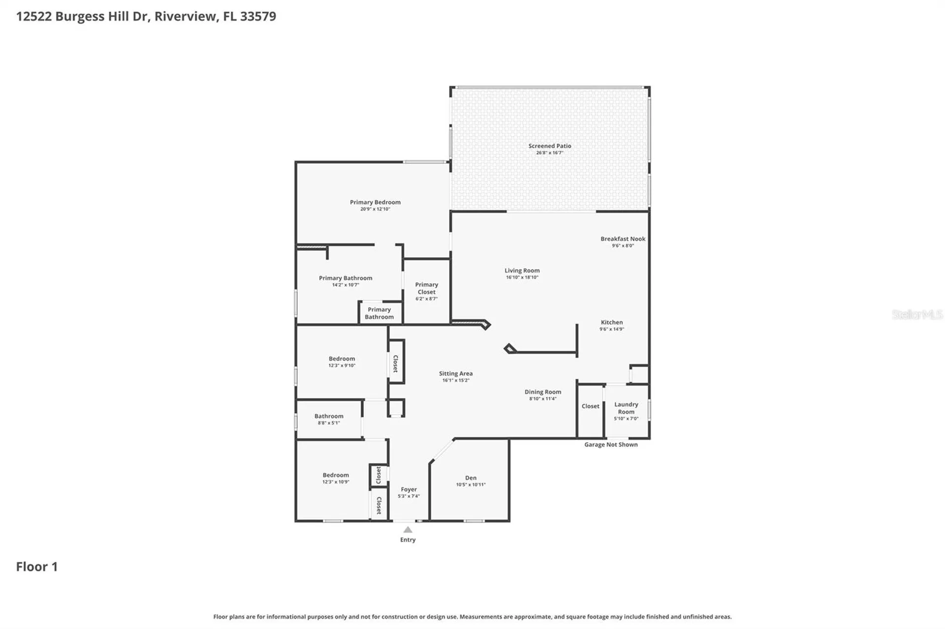 12522 Burgess Hill Drive Riverview FL 33579