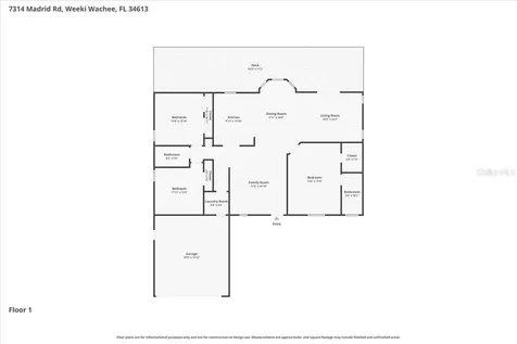 7314 Madrid Road Weeki Wachee FL 34613