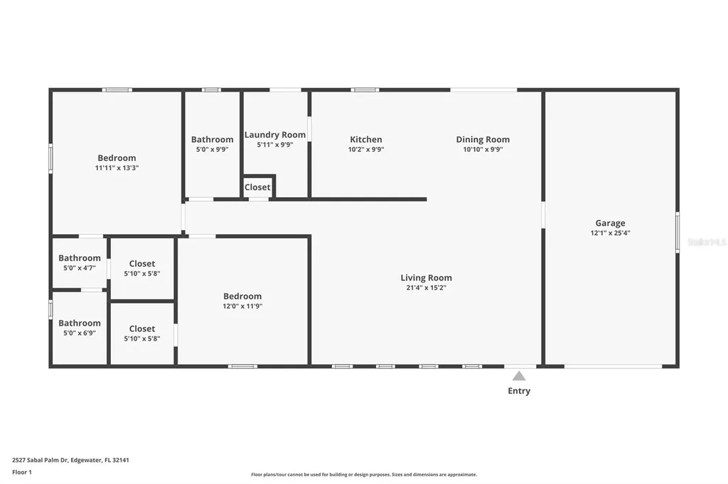 2527 Sabal Palm Drive Edgewater FL 32141