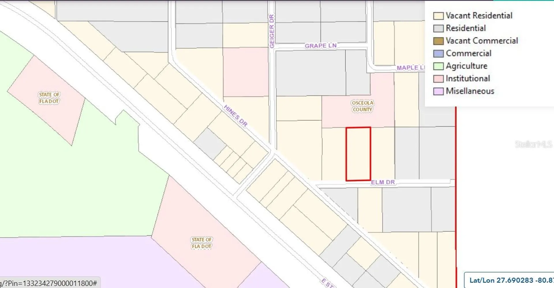 Elm Drive Okeechobee FL 34972
