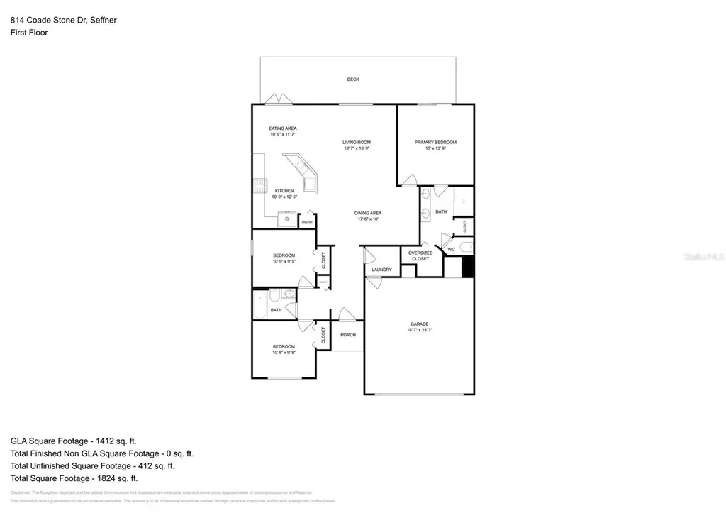 814 Coade Stone Drive Seffner FL 33584