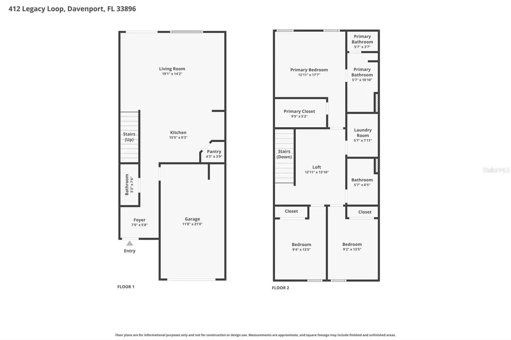 412 Legacy Loop Davenport FL 33896
