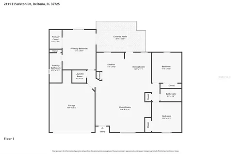 2111 E Parkton Drive Deltona FL 32725