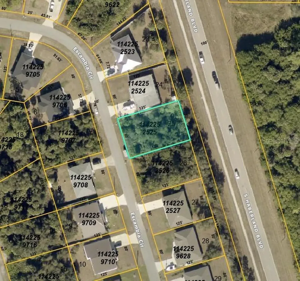 Lot #25 Escambia Circle North Port FL 34288