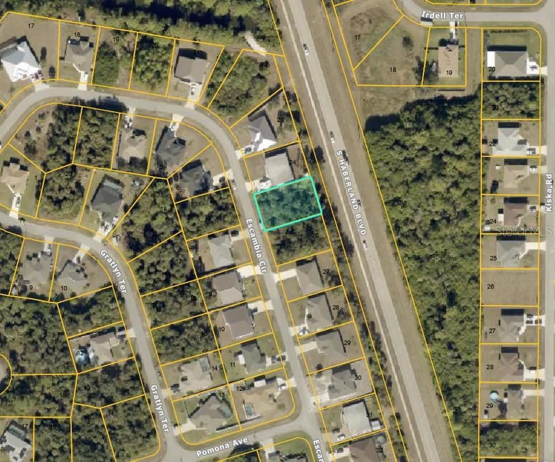 Lot #25 Escambia Circle North Port FL 34288