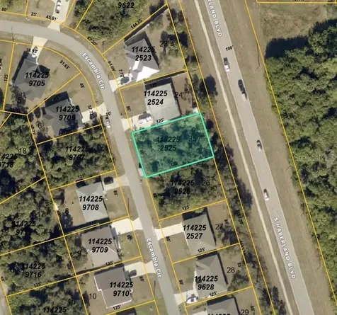 Lot #25 Escambia Circle North Port FL 34288