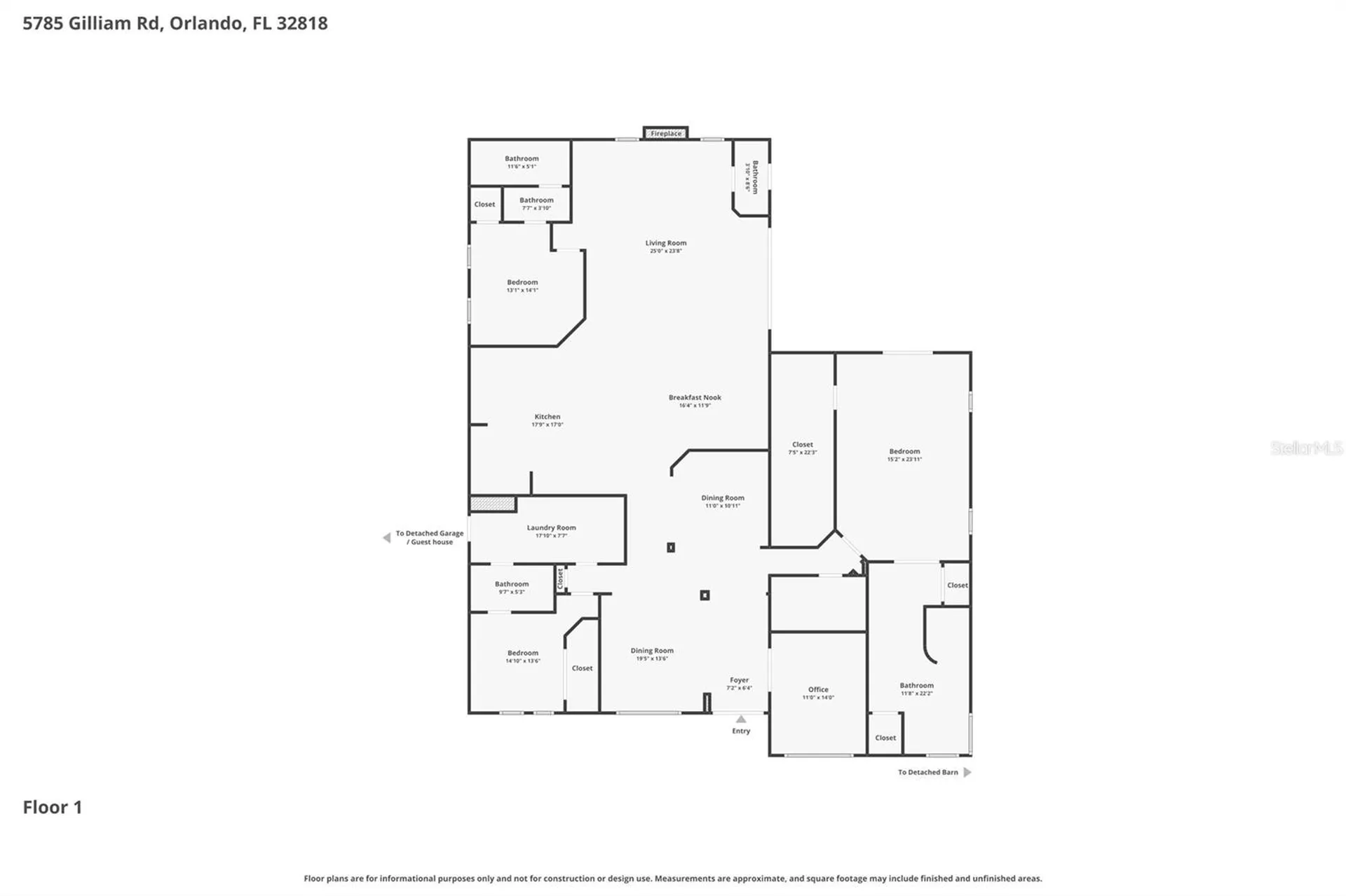 5785 Gilliam Road Orlando FL 32818