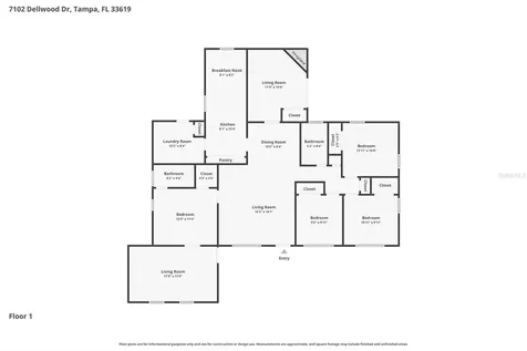 7102 Dellwood Drive Tampa FL 33619