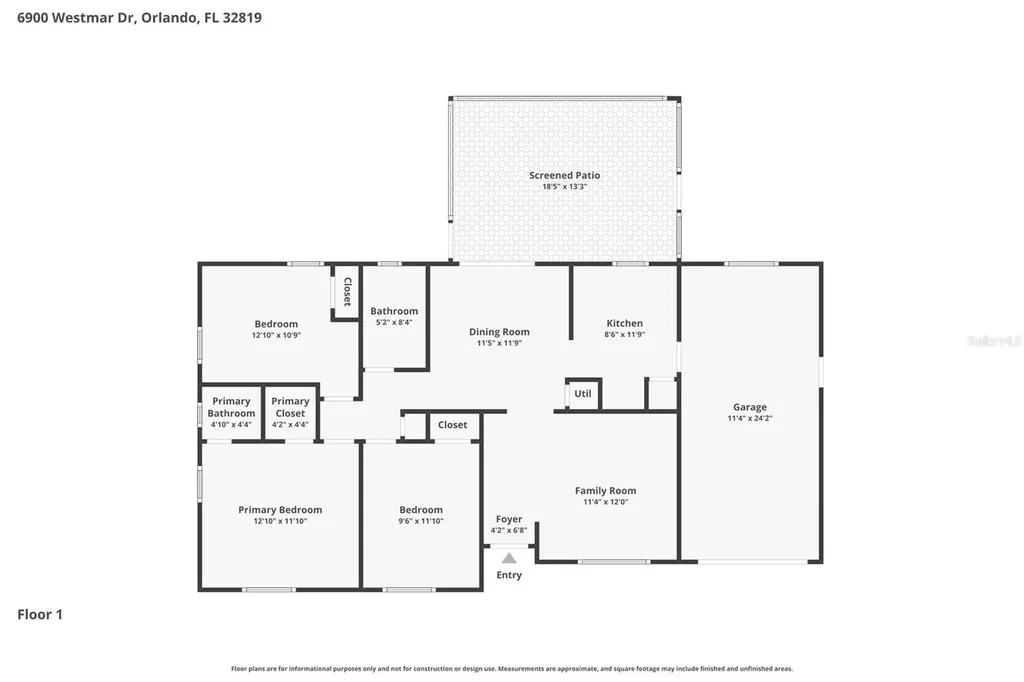6900 Westmar Drive Orlando FL 32819