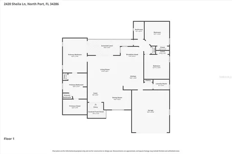 2420 Sheila Lane North Port FL 34286