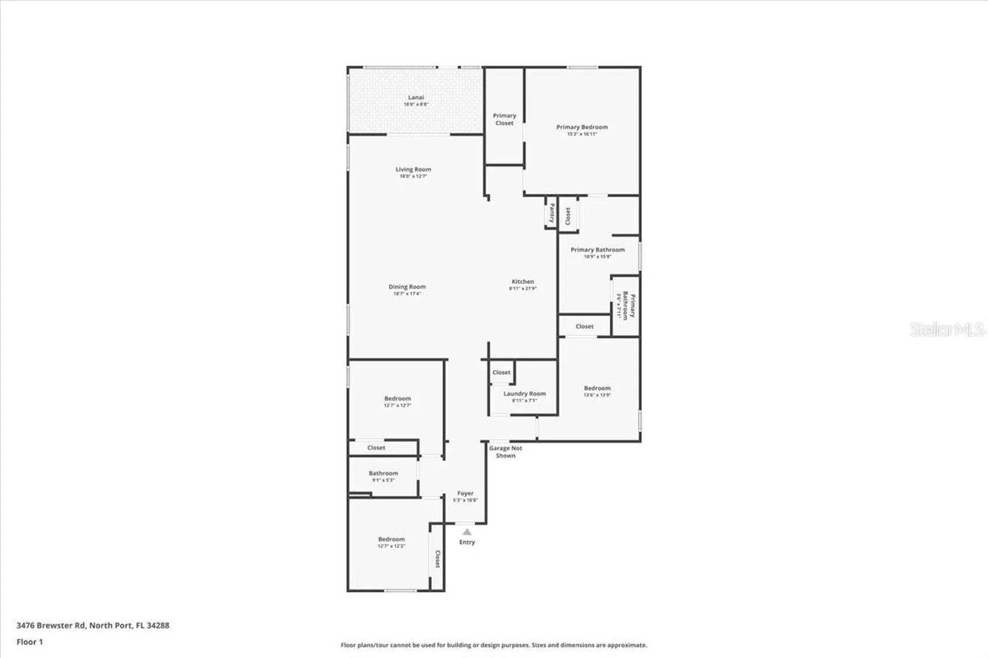 3476 Brewster Road North Port FL 34288