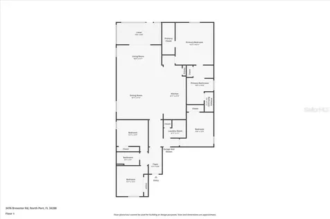 3476 Brewster Road North Port FL 34288