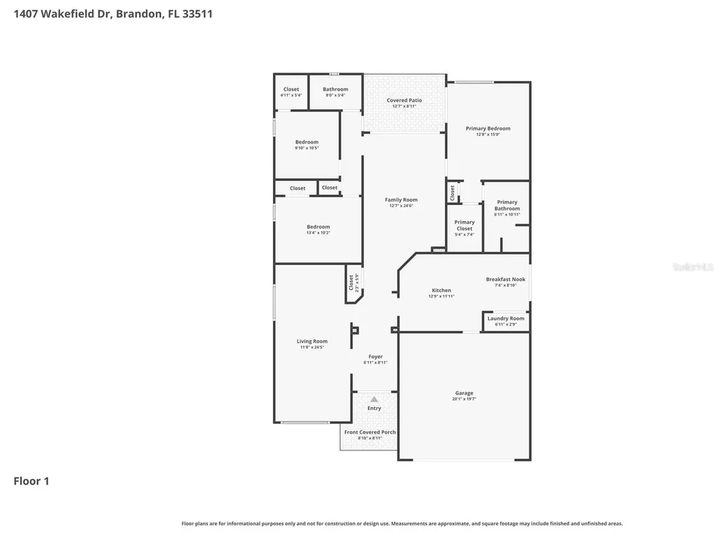 1407 Wakefield Drive Brandon FL 33511