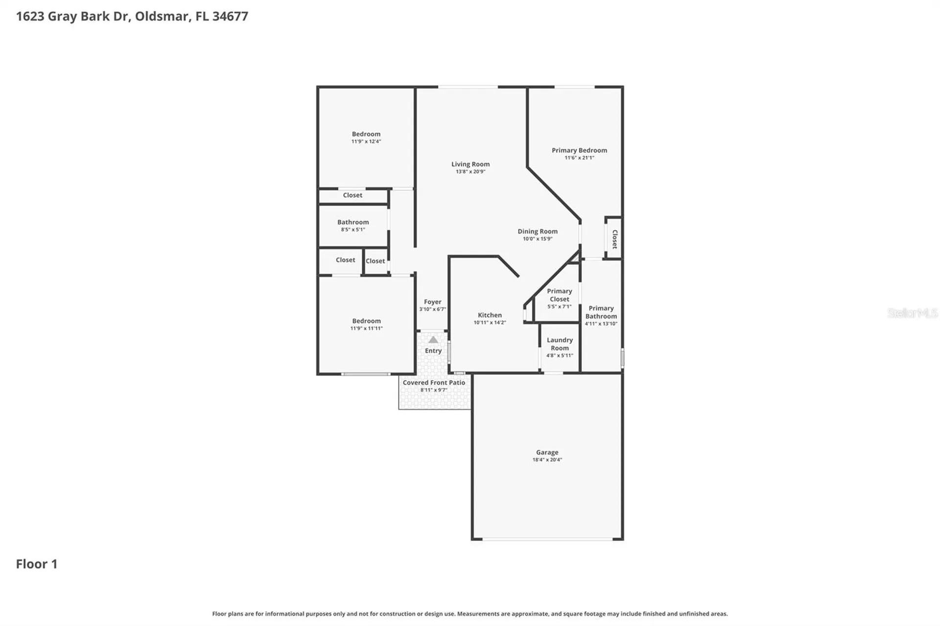 1623 Gray Bark Drive Oldsmar FL 34677
