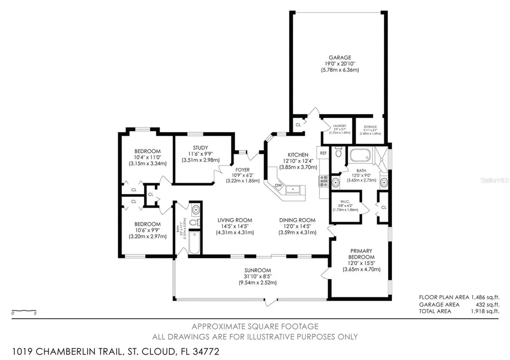 1019 Chamberlin Trail St Cloud FL 34769