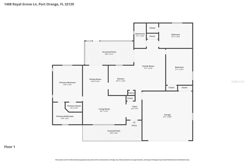 1408 Royal Grove Lane Port Orange FL 32129