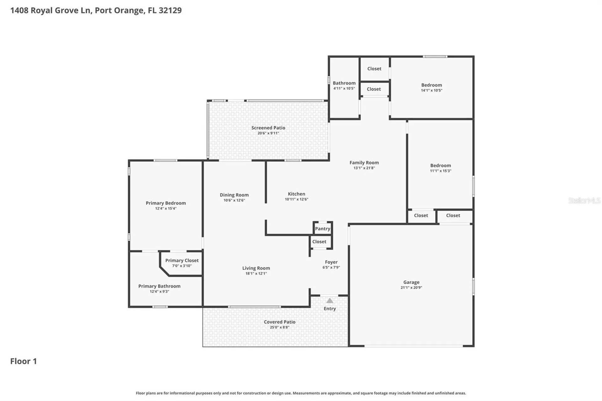 1408 Royal Grove Lane Port Orange FL 32129