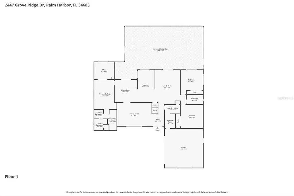 2447 Grove Ridge Drive Palm Harbor FL 34683