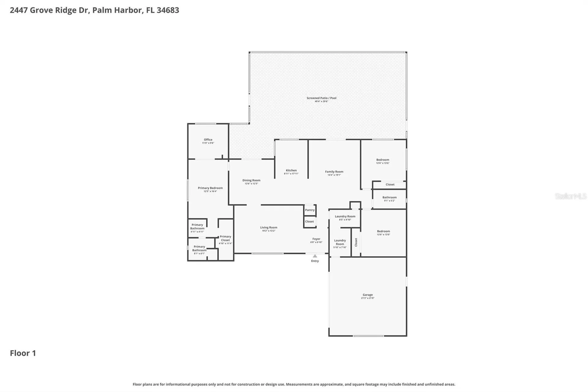 2447 Grove Ridge Drive Palm Harbor FL 34683