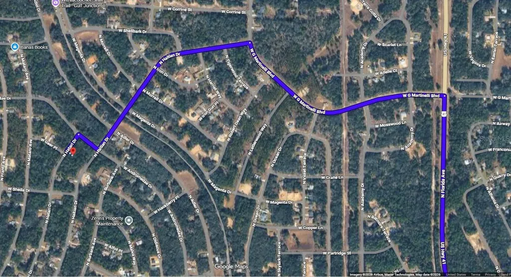 10865 N Hatari Drive Citrus Springs FL 34434