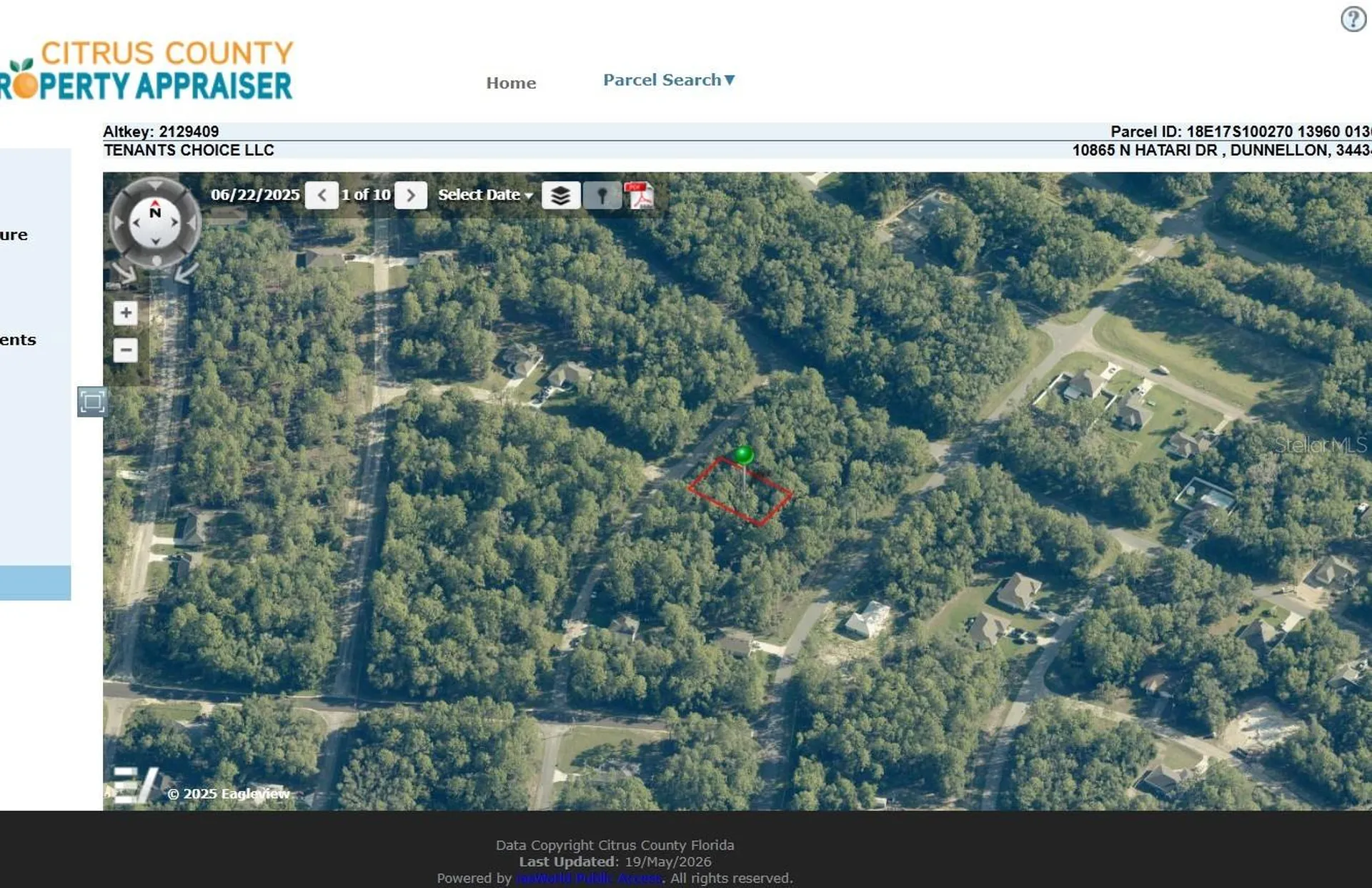 10865 N Hatari Drive Citrus Springs FL 34434