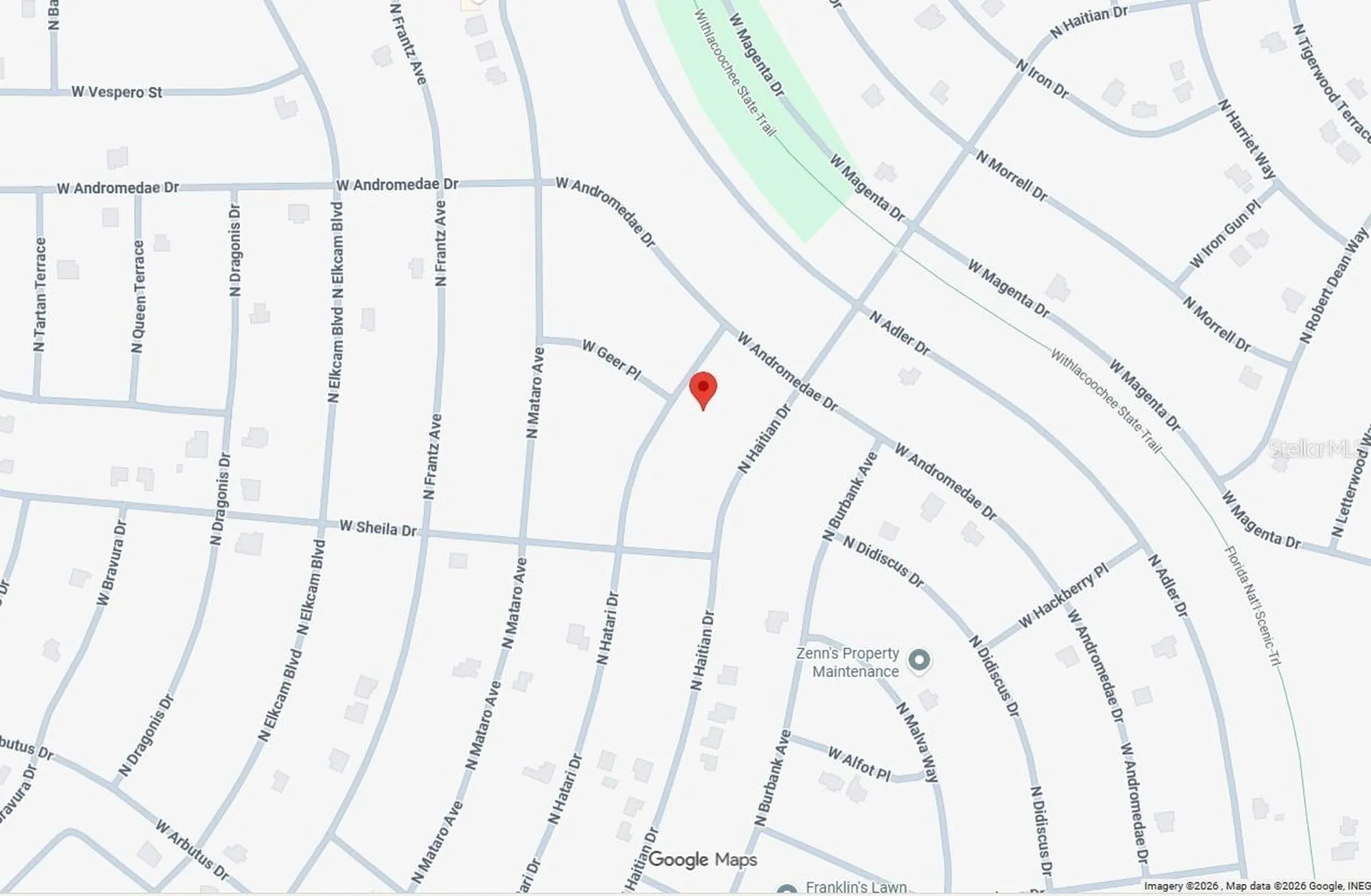 10865 N Hatari Drive Citrus Springs FL 34434
