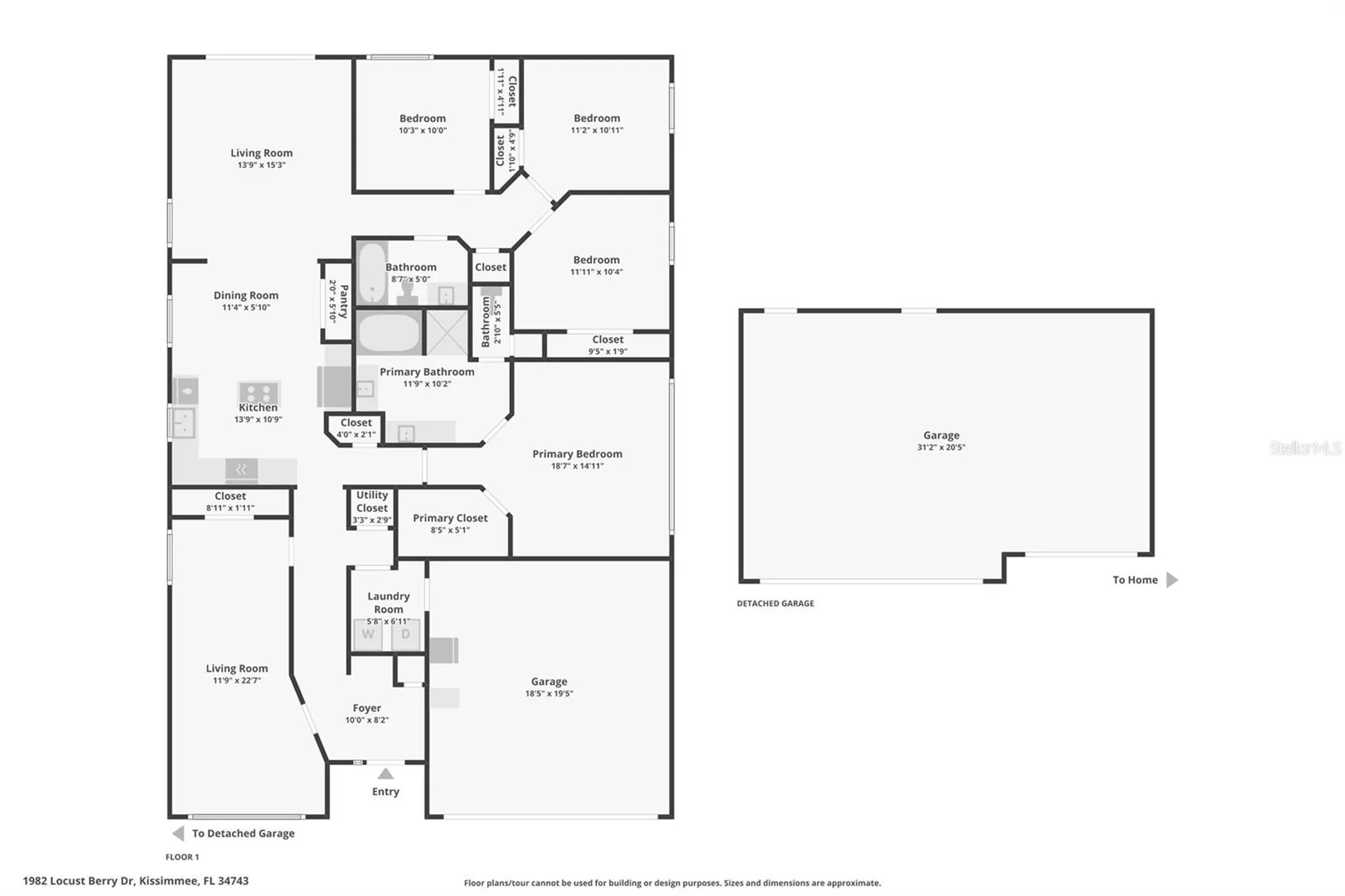 1982 Locust Berry Drive Kissimmee FL 34743
