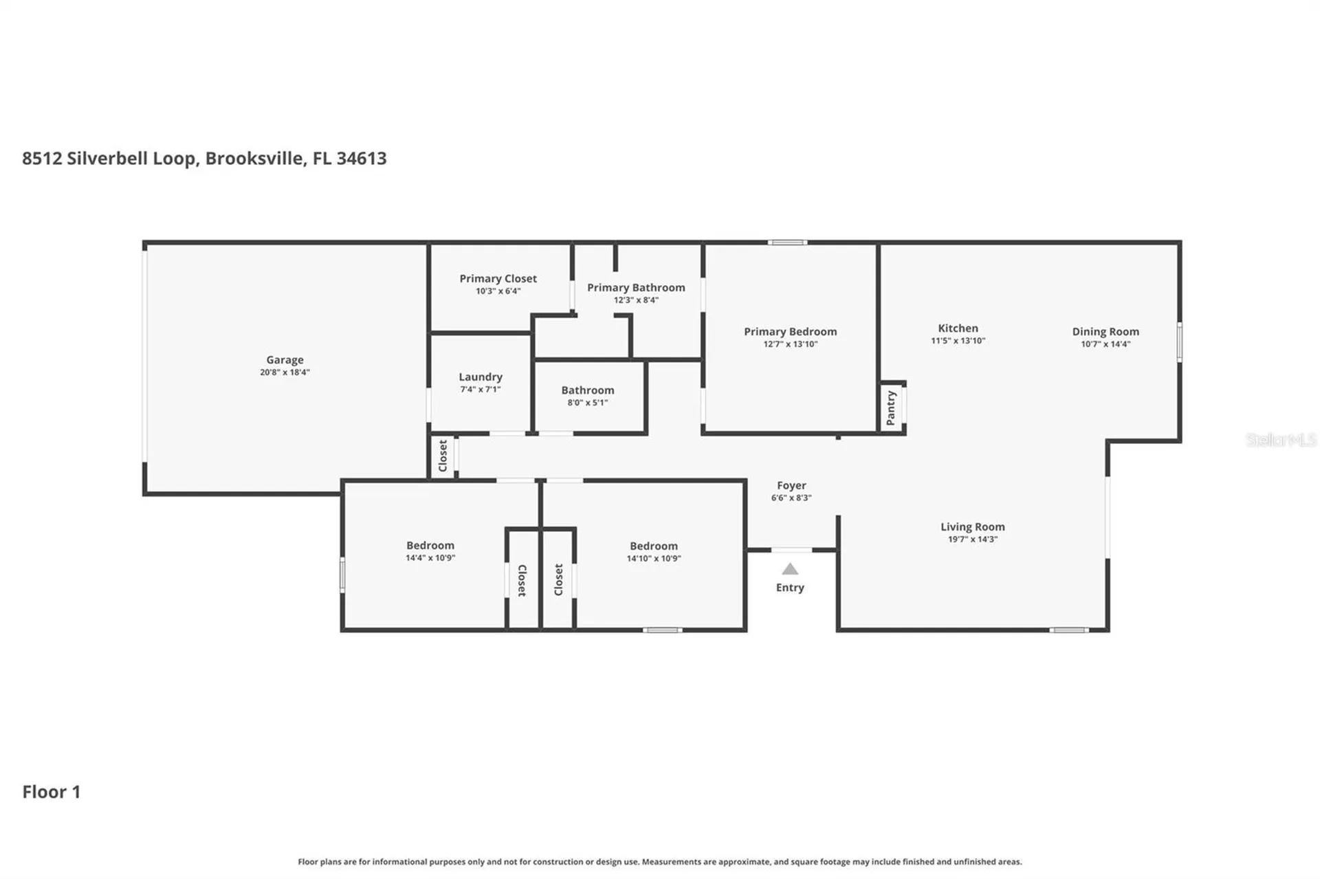 8512 Silverbell Loop Brooksville FL 34613