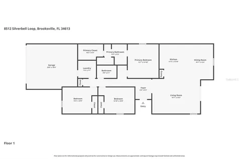 8512 Silverbell Loop Brooksville FL 34613
