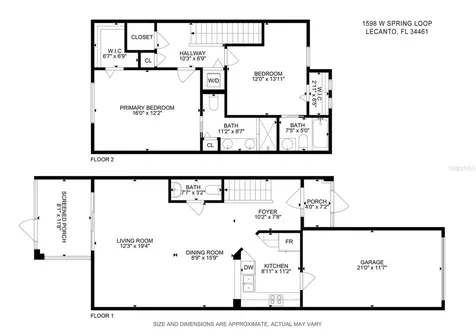 1598 W Spring Meadow Loop Lecanto FL 34461