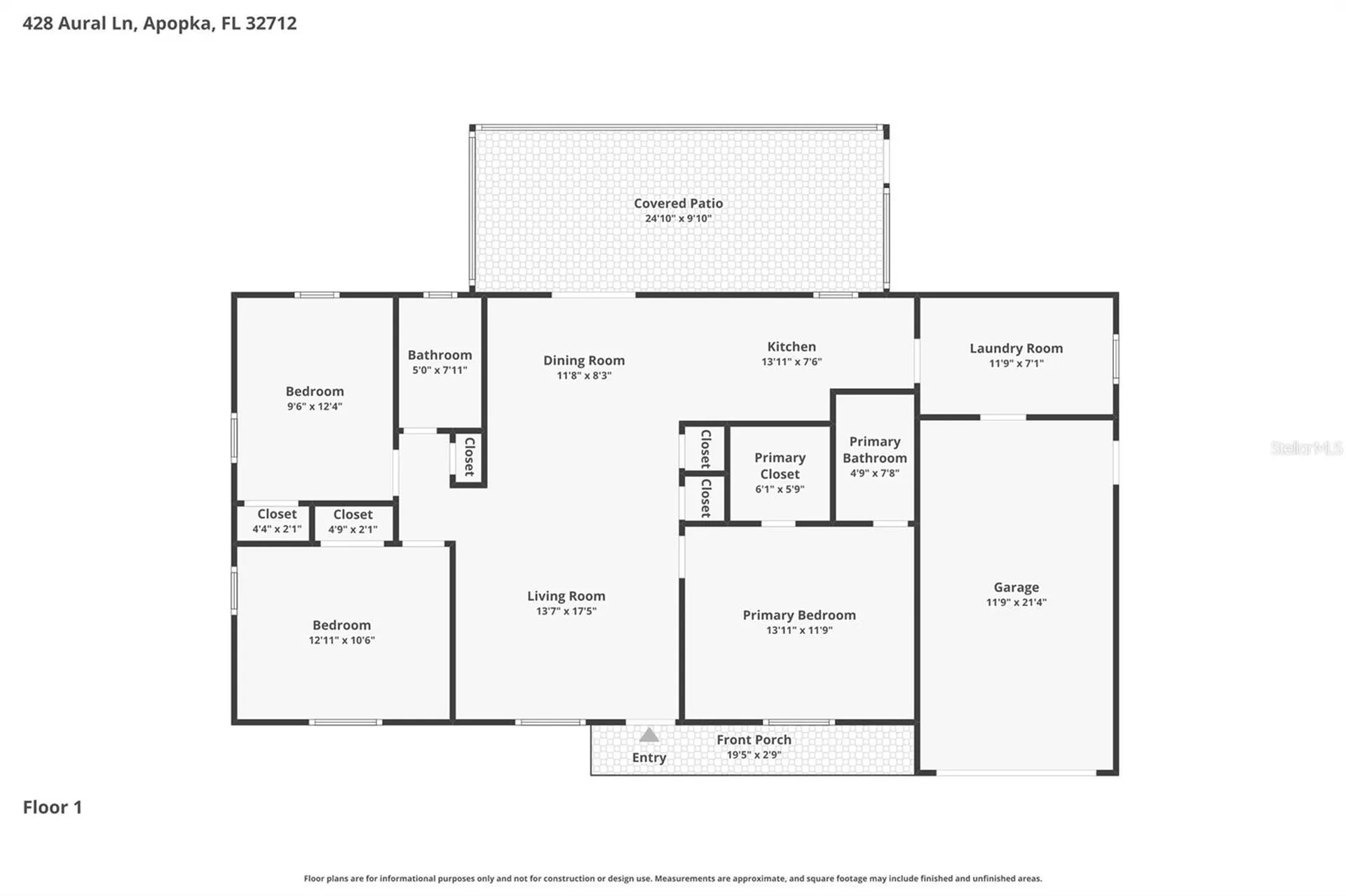 428 Aural Lane Apopka FL 32712