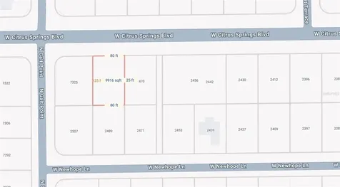 2488 W Citrus Springs Boulevard Citrus Springs FL 34434
