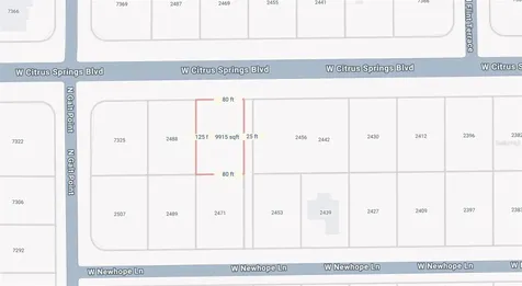 2470 W Citrus Springs Boulevard Citrus Springs FL 34434