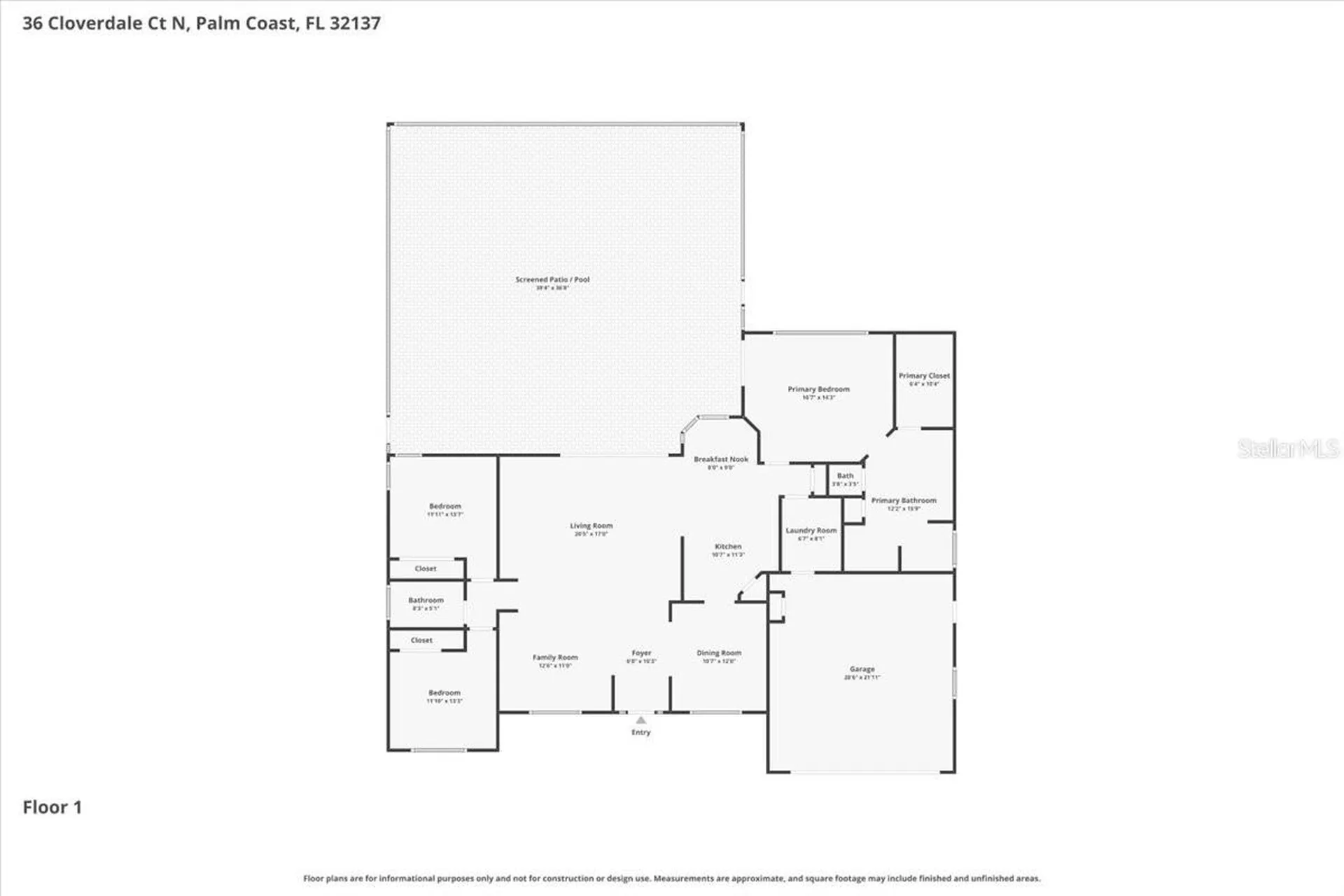 36 Cloverdale Court N Palm Coast FL 32137