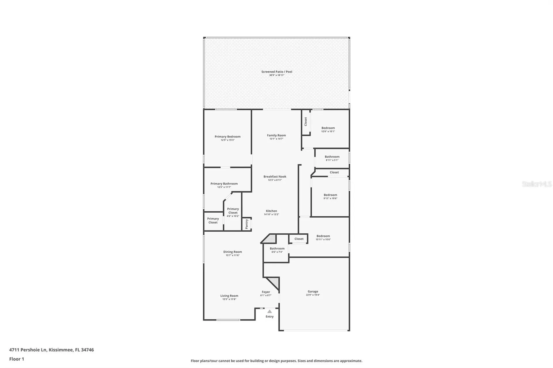 4711 Pershoie Lane Kissimmee FL 34746