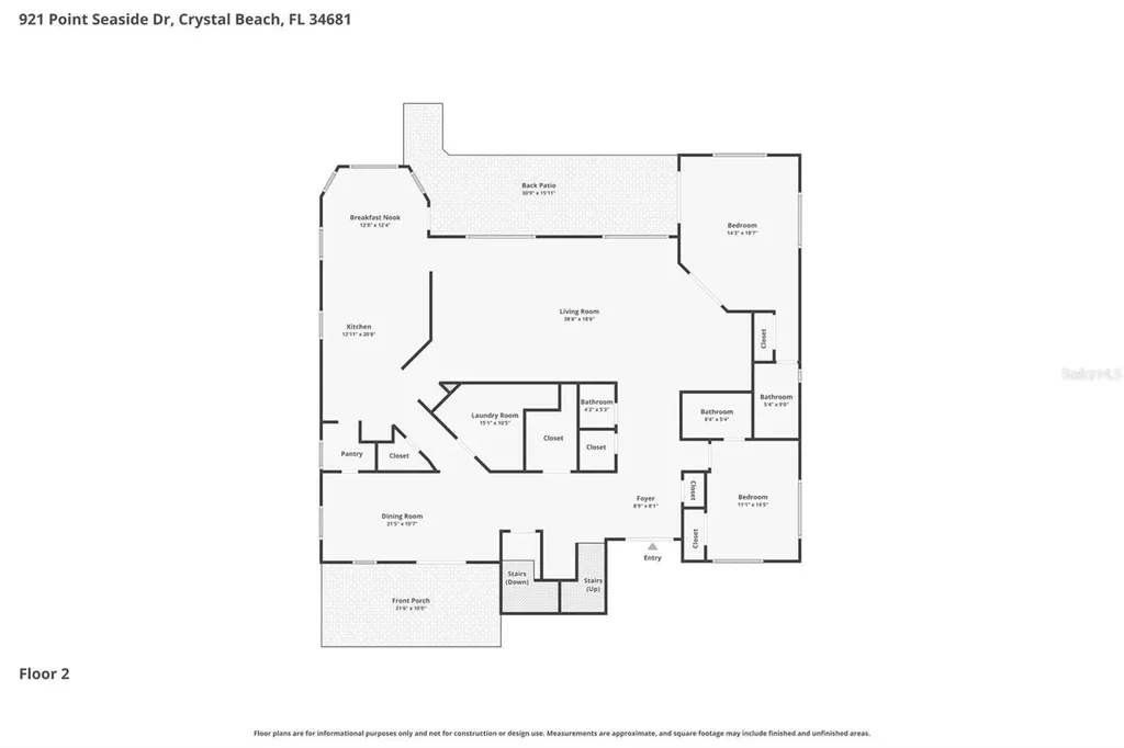 921 Point Seaside Drive Crystal Beach FL 34681