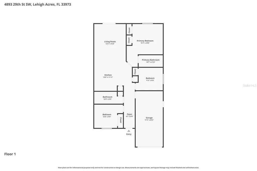 4893/4895 29th Street SW Lehigh Acres FL 33973