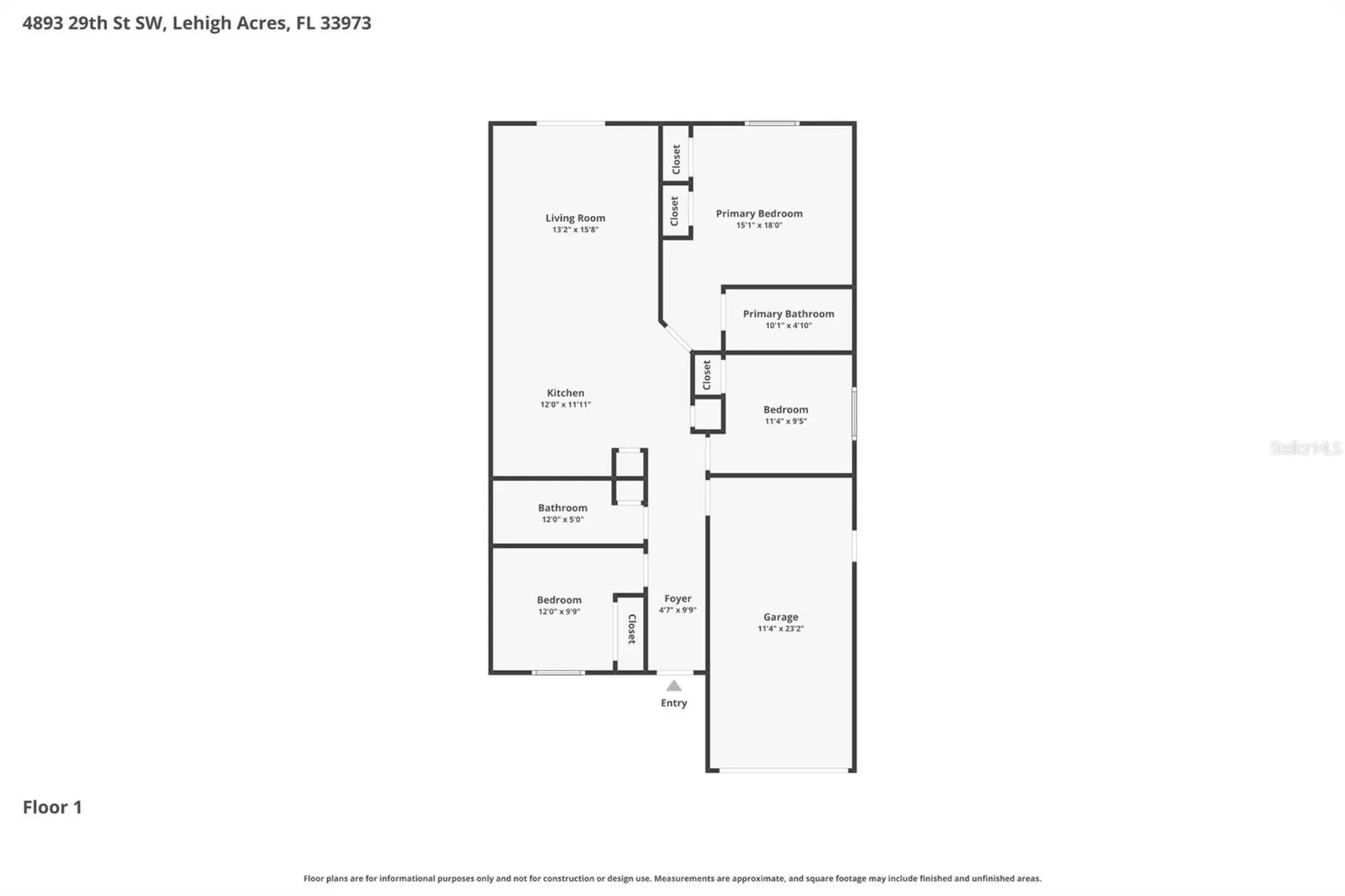 4893/4895 29th Street SW Lehigh Acres FL 33973