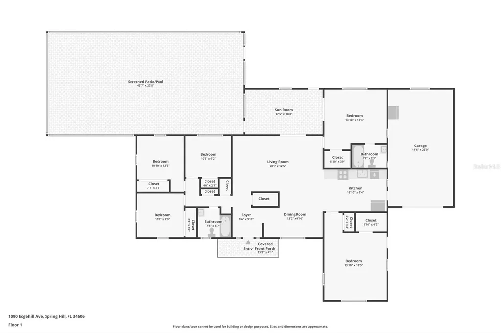 1090 Edgehill Avenue Spring Hill FL 34606