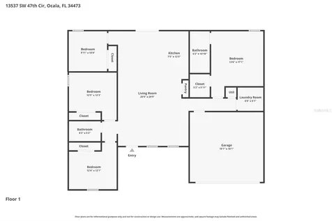 13537 SW 47th Circle Ocala FL 34473