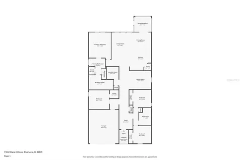 11832 Clare Hill Avenue Riverview FL 33579