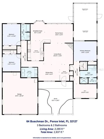 64 Buschman Drive Ponce Inlet FL 32127