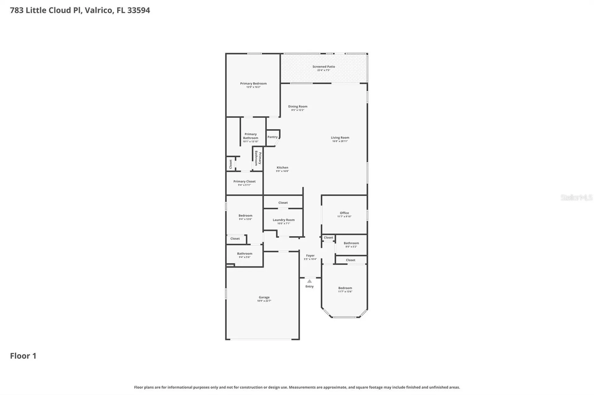 783 Little Cloud Place Valrico FL 33594